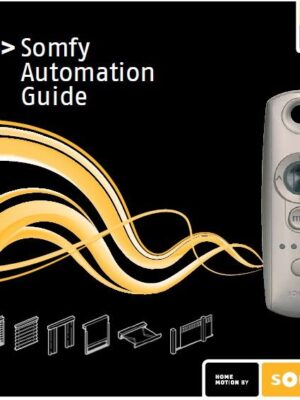 Somfy Telis Modulis RTS remote control, used for operating motorized blinds, curtains, or awnings