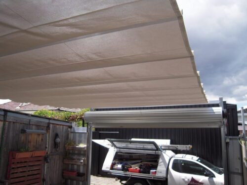 SHADE RUNNER RETRACTABLE SHADE SAIL