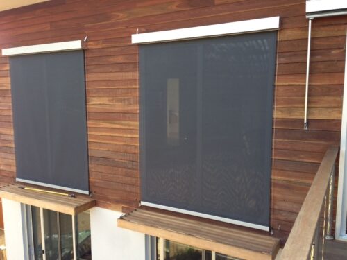 Acmeda Vue External Wire Guide system awning