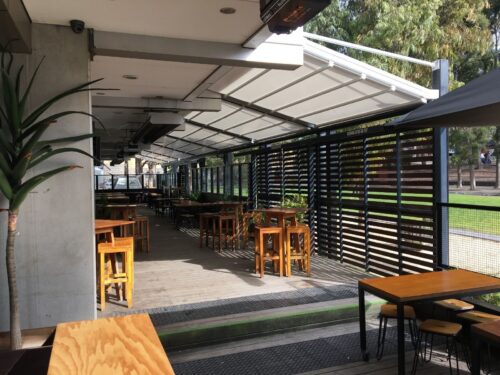 RISING RETRACTABLE PERGOLA