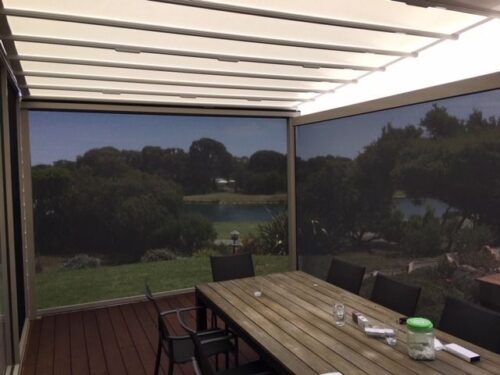 RISING RETRACTABLE PERGOLA