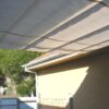 PLEATED PATIO AWNING ON TRACKS