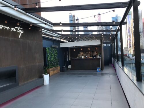 RISING RETRACTABLE PERGOLA