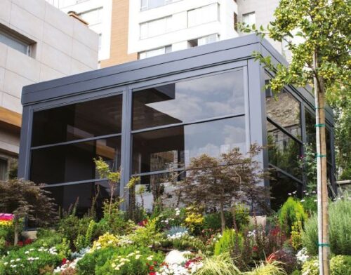 outdoor glass room patio enclosure system