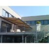 retractable folding arm awning