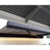 retractable folding arm awning
