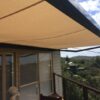 retractable folding arm awning