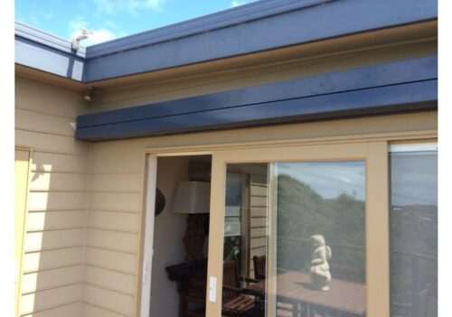 modern residential fascia and gutter system