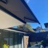 retractable folding arm awning