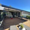 modern folding arm retractable awning