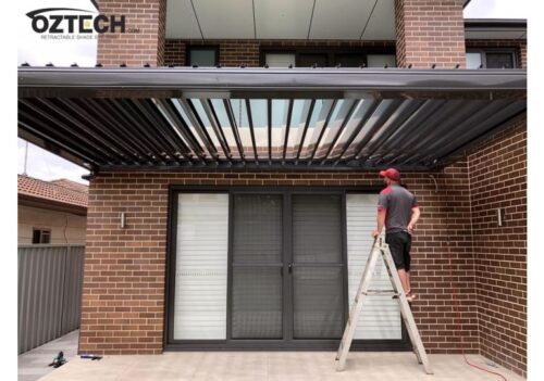 Oztech retractable roof system