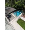 louvred pergola