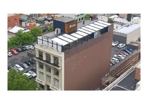 commercial retractable roof awning rooftop system