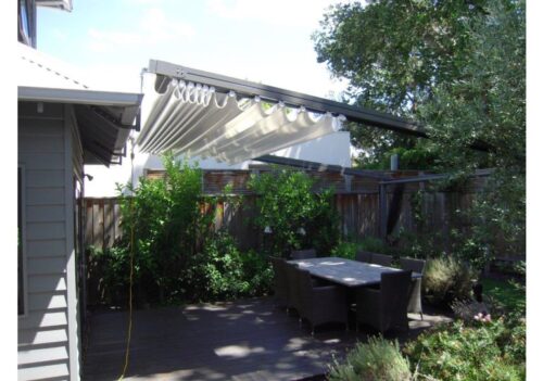 retractable pergola system