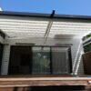 retractable louvered pergola roof system